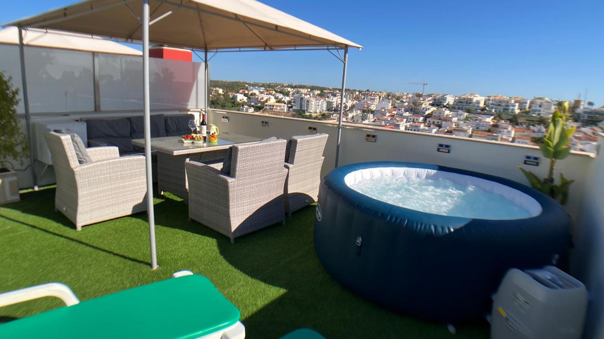 Apartment Beta - 2 Bedrooms, Private Rooftop Patio With Hot Tub, Bbq And View Ferragudo  Extérieur photo